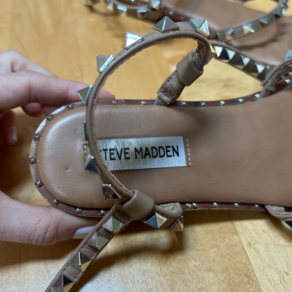 Steve Madden Nude studded stripy gladiator sandal - Picture 8 of 8